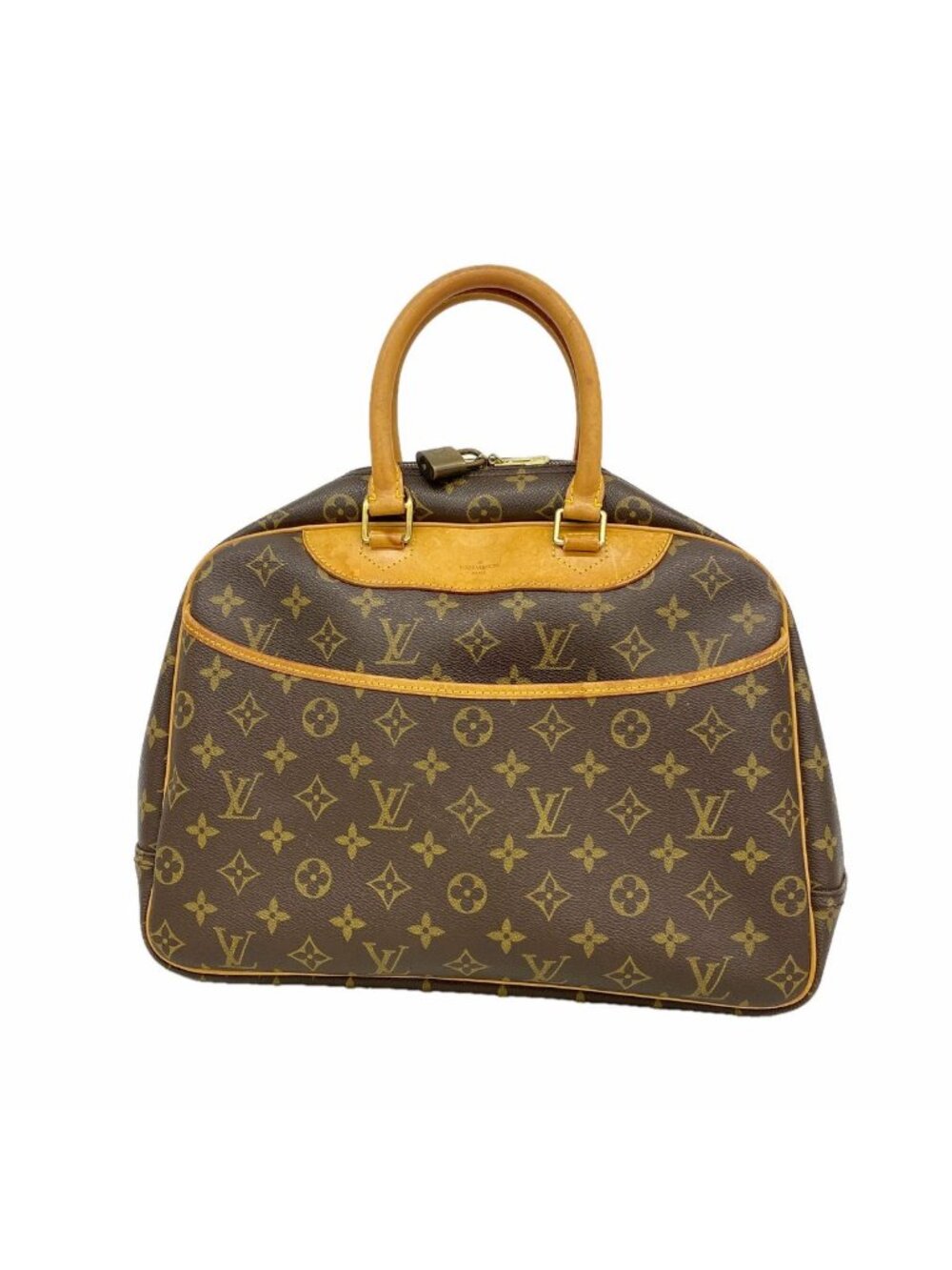 Louis Vuitton Handbag Monogram Deauville Brown